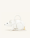 Mia Mouse Top Handle Bag - White