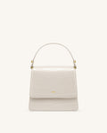 FAE Top Handle Crossbody - Ivory Croc