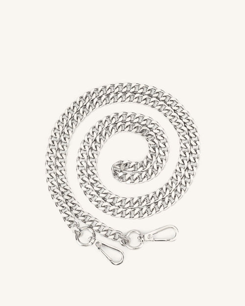 Iris Silver Chain Strap