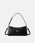 Harper Crescent Hobo Bag - Black