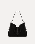 Elena Hobo Shoulder Bag - Black